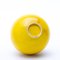 Glazed Yellow Twin-Handled Aesthetic Ceramic Vase, Image 5
