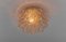Lampada da incasso Mid-Century moderna rotonda a forma di conchiglia 3D, anni '60, Immagine 8