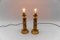 Mid-Century Modern Brass Table Lamp Bases, 1960s, Set of 2, Image 5