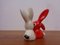 Ceramic Easter Bunny Figurines by Goebel, 1960s, Set of 5 14