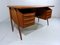 Teak Desk by Tibergaard, Denmark, 1960s, Image 3