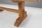 Rustikaler französischer Esstisch aus Holz, 1950er 13