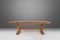 French Rustic Wooden Dining Table, 1950s, Image 3
