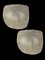Apliques grandes de cristal de Murano, años 80. Juego de 2, Imagen 2