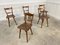 Vintage Stühle von Adolf Schneck, 1950er, 5er Set 1