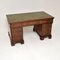 Bureau Victorien Antique en Cuir, 1860s 2