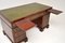 Bureau Victorien Antique en Cuir, 1860s 6