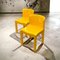 Model 4875 Chairs in Yellow by Carlo Bartoli for Kartell, 1980s, Set of 2 3