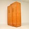 Art Deco Birds Eye Maple Wardrobe, 1920s 5