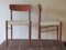 Danish Teak Dining or Side Chairs with Webbing Seats, 1960s, Set of 2, Image 5