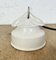 Vintage White Porcelain Pendant Light, 1970s 11