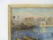 Charles Bernard, Marine Landscape, 1980s, Original Watercolor, Framed 3