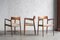 Model 57 Dining Chairs by Niels O. Moller for J.L. Møllers, Denmark, 1960s, Set of 4 2
