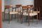 Model 57 Dining Chairs by Niels O. Moller for J.L. Møllers, Denmark, 1960s, Set of 4, Image 1