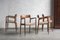 Model 57 Dining Chairs by Niels O. Moller for J.L. Møllers, Denmark, 1960s, Set of 4 13