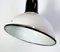 Industrial Soviet White Enamel Pendant Lamp, 1960s 5