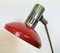 Vintage East German Red Table Lamp from Aka Leuchten, 1970s, Image 4