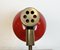 Vintage East German Red Table Lamp from Aka Leuchten, 1970s 18