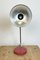 Vintage East German Red Table Lamp from Aka Leuchten, 1970s 14