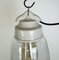 Vintage White Porcelain Pendant Light, 1970s, Image 4