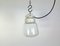 Vintage White Porcelain Pendant Light, 1970s 2