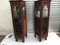Oak Cabinets with Crystal Glass Doors, 1932, Set of 2 3