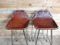 Leather Les Arcs Stools by Charlotte Perriand for Cassina, 1960s, Set of 2 6