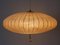 Large Mid-Century Modern Cocoon Pendant Lamp attributed to Goldkant, 1960s 6