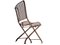 French Iron Folding Chairs, Set of 2 3