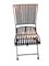 French Iron Folding Chairs, Set of 2, Image 2