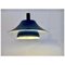 Scandinavian Blue Pendant Lamp, 1970s 1