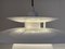 Large Scandinavian White Pendant Lamp, 1980s 4