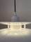 Large Scandinavian White Pendant Lamp, 1980s 9