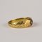 Gold Ring with Diamond, 1980s 2