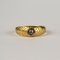 Gold Ring with Diamond, 1980s, Image 6
