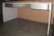 Vintage White Laminate & Brushed Steel Desk, Image 5