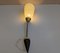 Lámpara de pared cuello de cisne, Alemania, años 50, Imagen 3