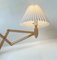 Accordion Wall Lamp in Beech from Le Klint, 1980s 2