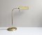 Golden Desk Lamp from Sölken Leuchten, 1970s, Image 1