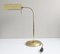 Golden Desk Lamp from Sölken Leuchten, 1970s 4