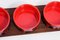 Vintage Service Tray and Ramekins in Teak and Ceramic, 1960s, Set of 5 13