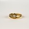 French Gold Ring with Diamond, Image 1