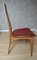 Vintage Stühle aus Leder & Holz, 1960er, 6 . Set 5
