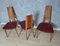 Vintage Stühle aus Leder & Holz, 1960er, 6 . Set 7