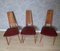 Vintage Stuhl aus Leder & Holz, 1960er 6
