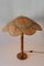 Lampe de Bureau Uchiwa Mid-Century Moderne par Miranda Ab Sweden, 1960s 6