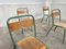 Tolix School Chairs, 1950s, Set of 13 3