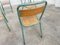 Chaises d'Ecole Tolix, 1950s, Set de 13 2
