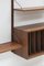 3-Bay Walnut Wall Unit by Poul Cadovius, Denmark, 1960s 5