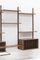 3-Bay Walnut Wall Unit by Poul Cadovius, Denmark, 1960s 4